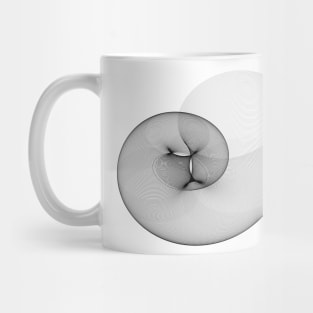 Geometric nautilus Mug